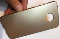 Силиконов гръб ТПУ Jelly Case за Lenovo Moto Z / Motorola Moto Z златист